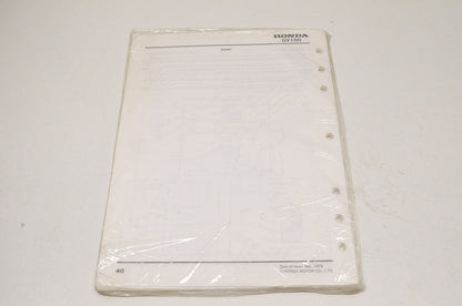 OEM Honda 6188800 Shop Manual GV150 NOS