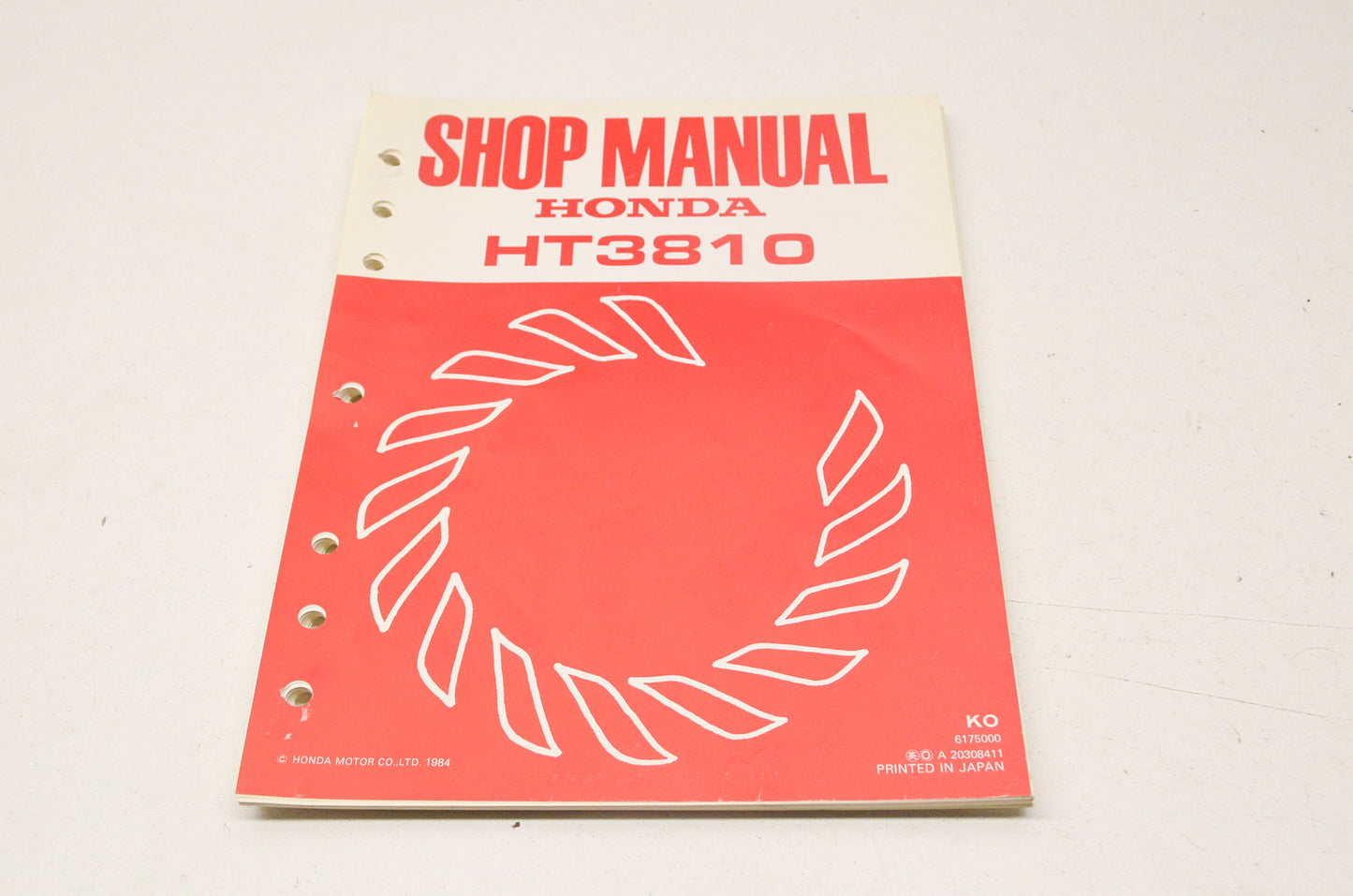 Shop Manual HT3810 NOS