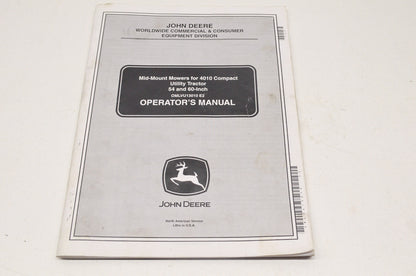 Operator's Manual 4010 Compact Utility Tractor