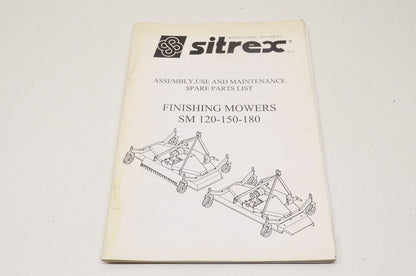 Sitrex Manual Finishing Mowers SM 120-150-180