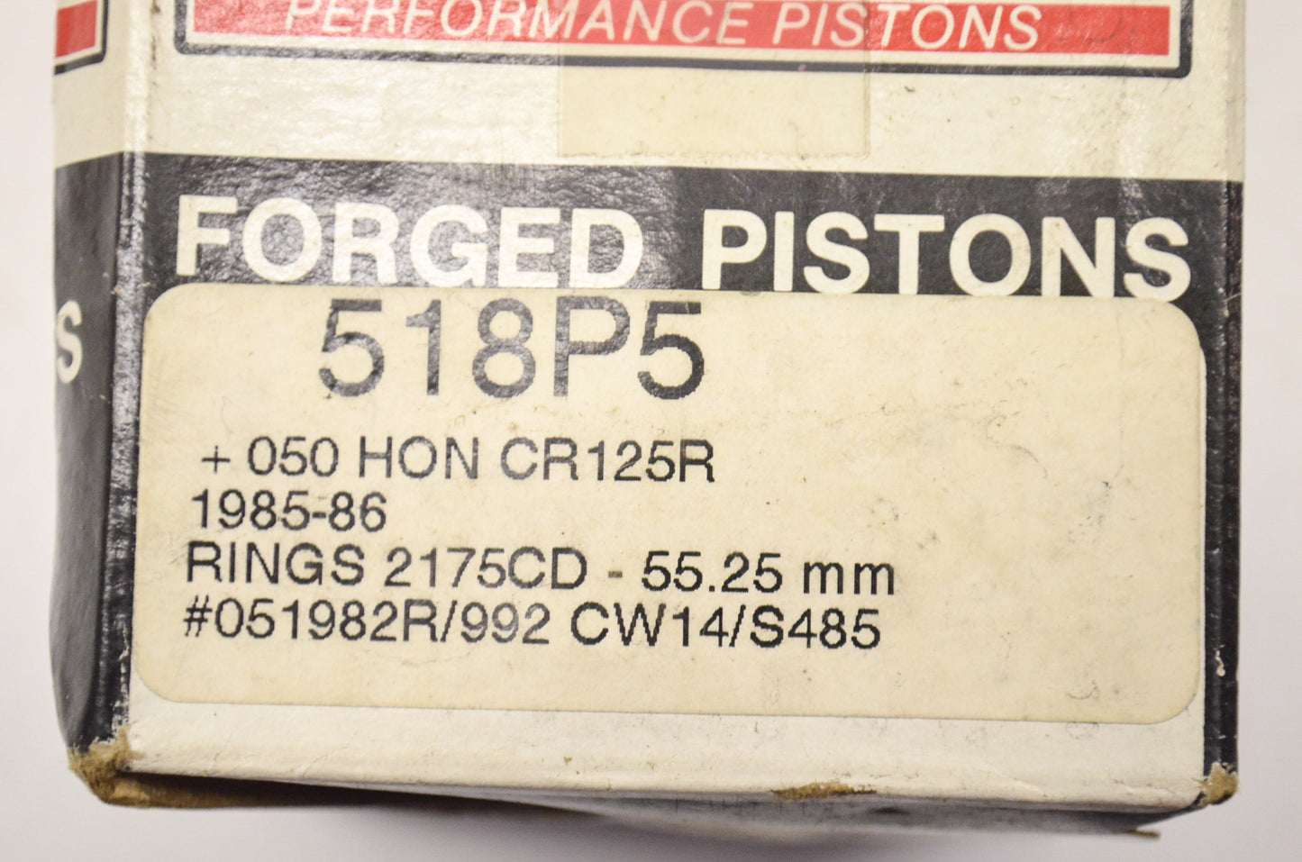New Wiseco Piston Honda 85-86 CR125R NOS