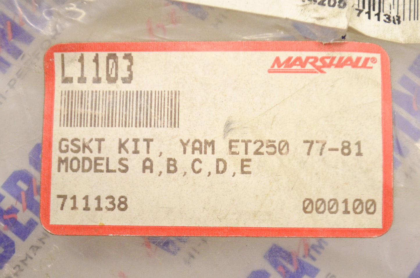Gasket Kit NOS