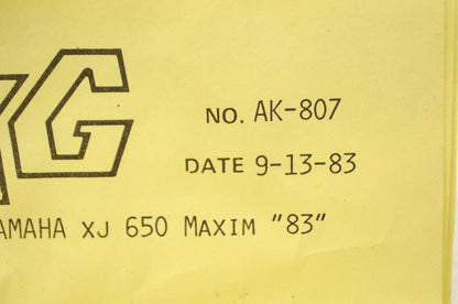 KG AK-807 Leaner Mounting Kit Yamaha XJ Maxim NOS