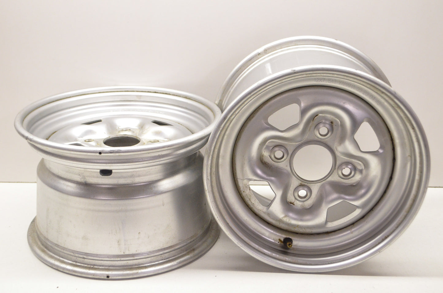 New OEM Yamaha Wheel 12' x 7.5' 12X7.5AT Qty 2 NOS