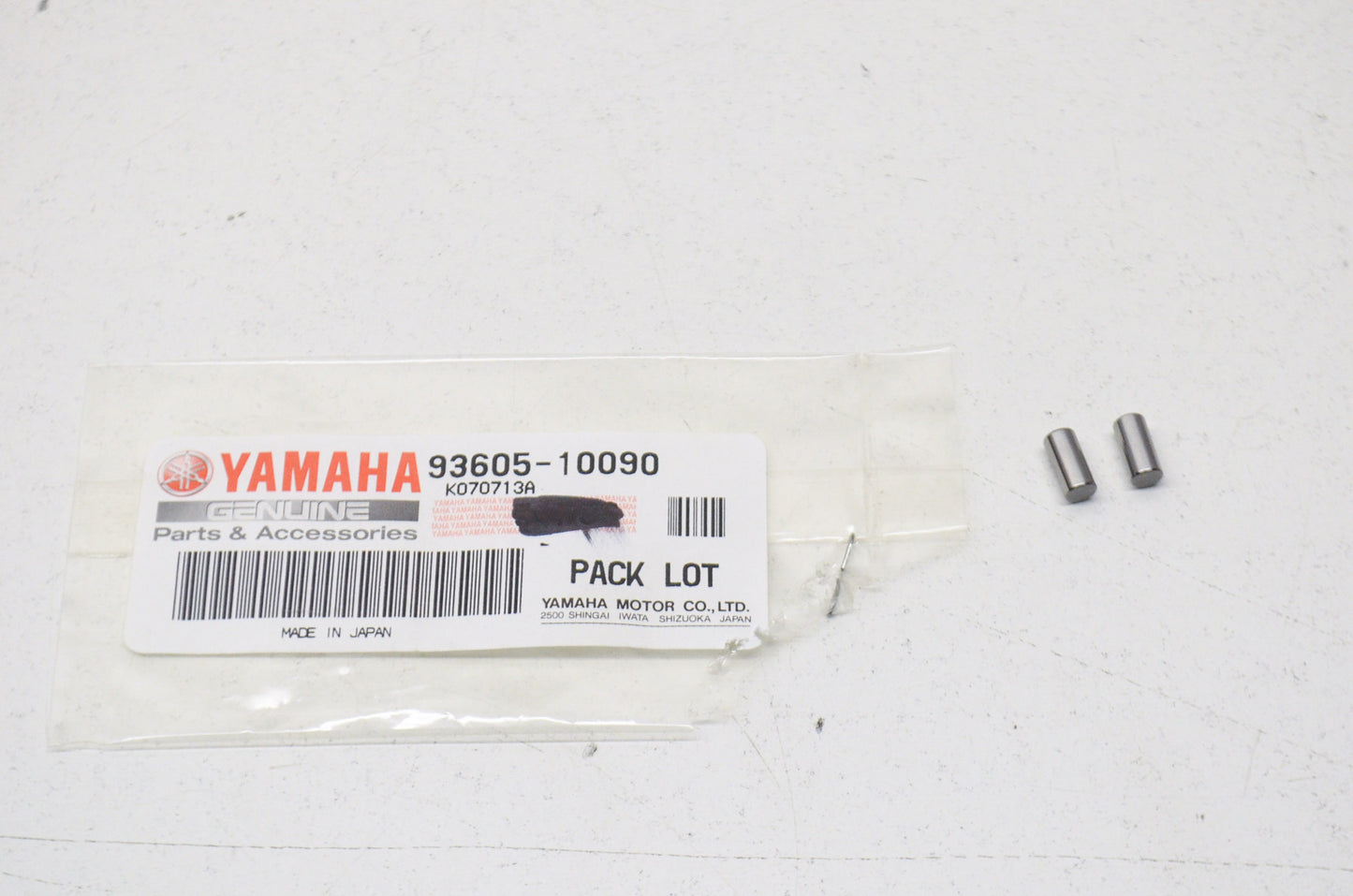 OEM Yamaha 93605-10090-00 Dowel Pin Qty 2 NOS