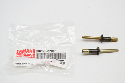 OEM Yamaha 90269-07080-00 Rivet Qty 2 NOS
