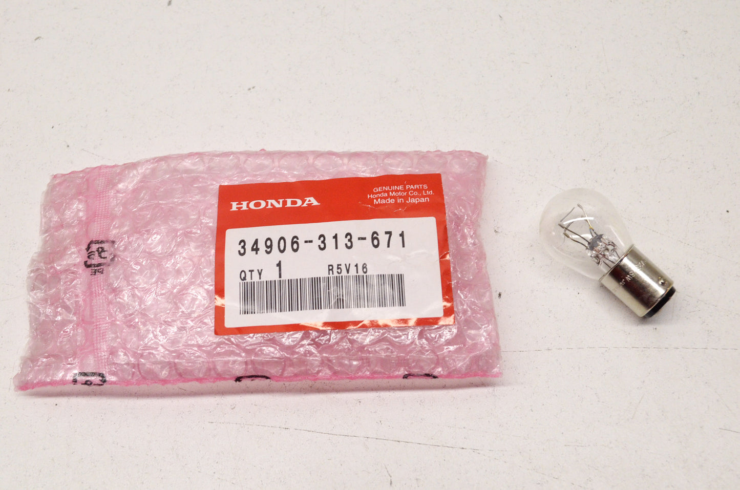 OEM Honda 34906-313-671 Bulb (12V23/8W) NOS
