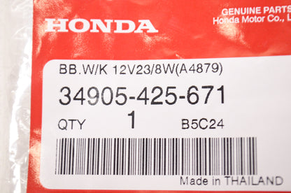OEM Honda 34905-425-671 Bulb (12V 23/8W) NOS
