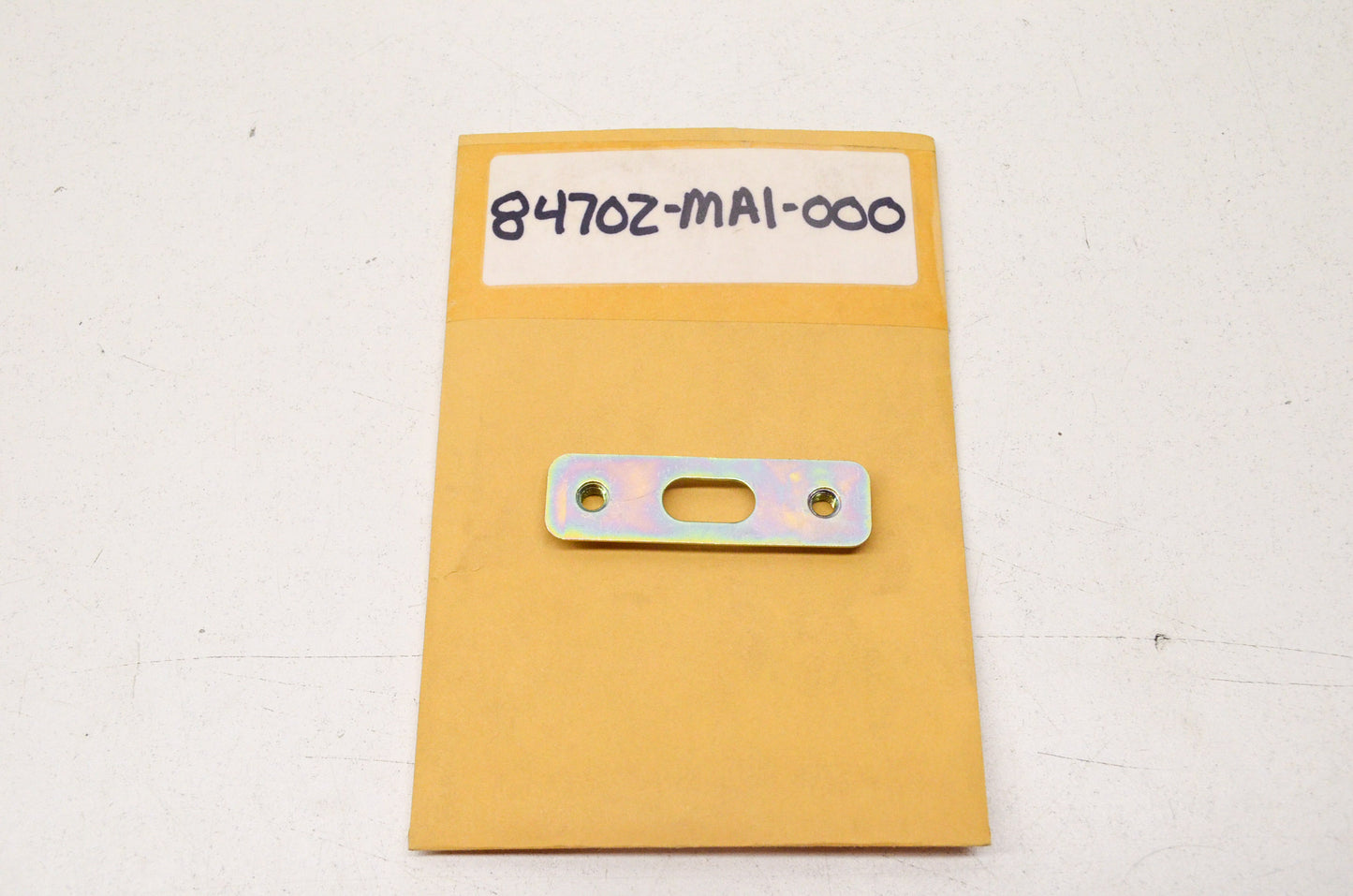 OEM Honda 84702-MA1-000 Plate NOS