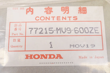 New OEM Honda Seat Cowl Mark NOS