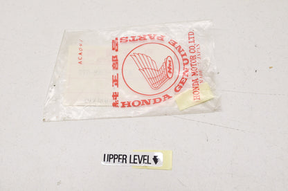 OEM Honda 87507-GK8-670 Upper Level Label NOS