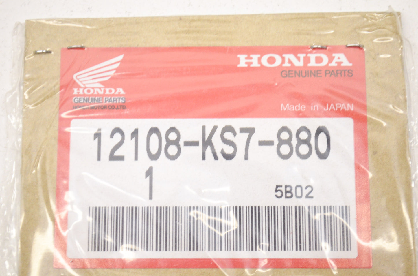 OEM Honda 12108-KS7-880 Gasket NOS