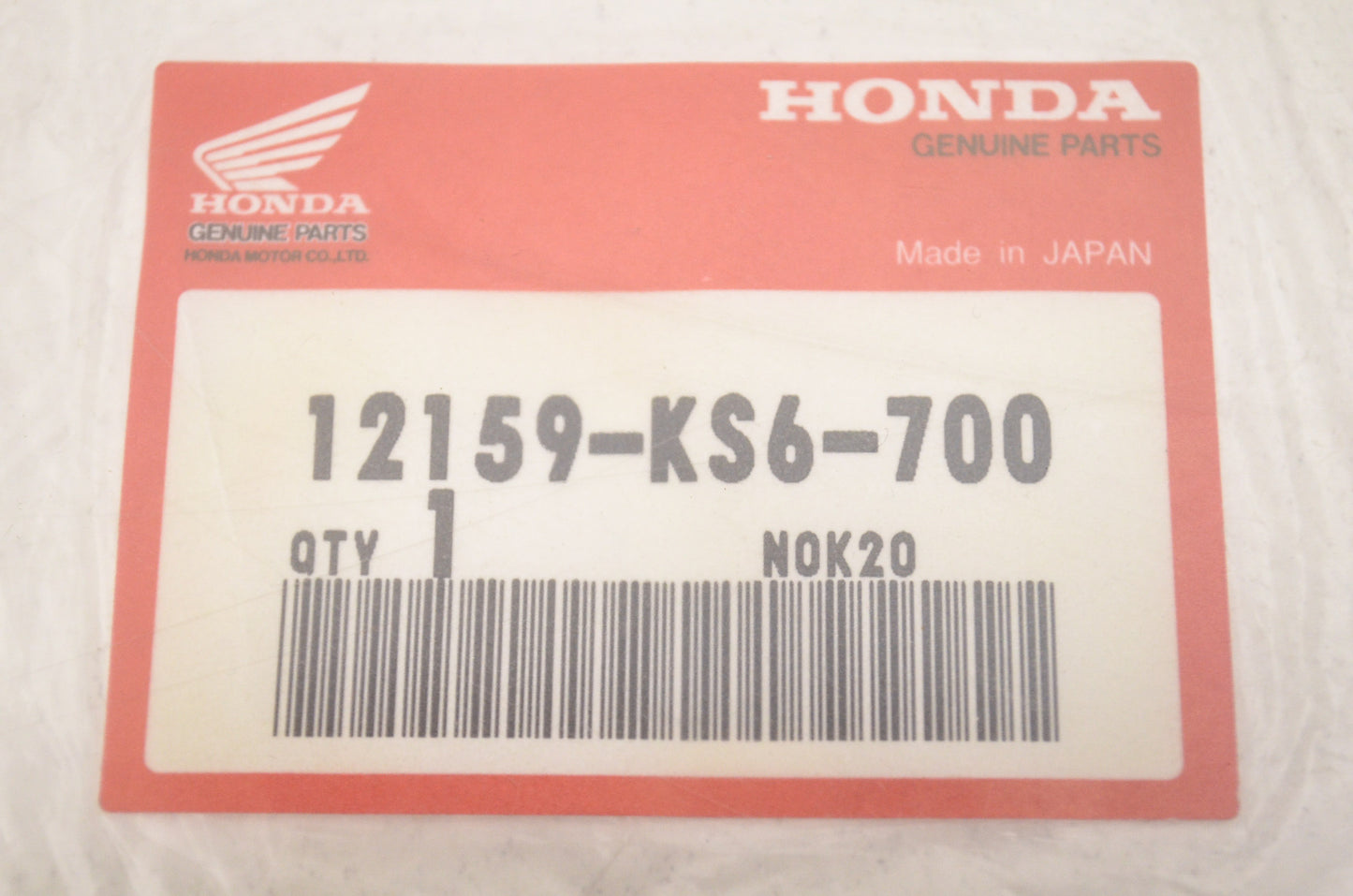 OEM Honda 12159-KS6-700 Cylinder Cover Seal NOS