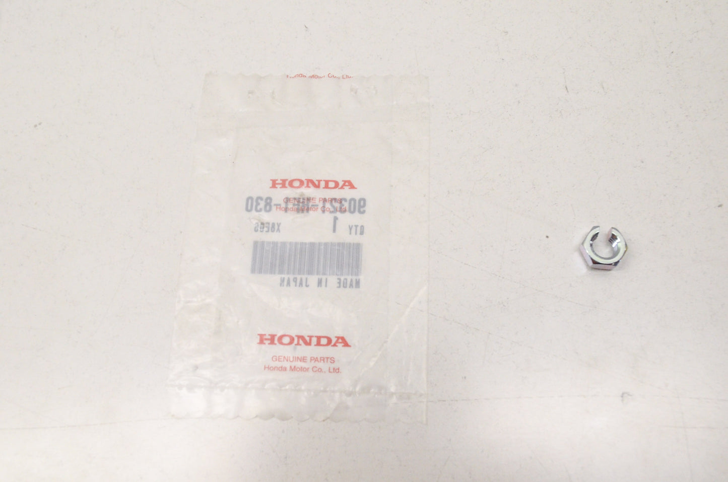 OEM Honda 90321-HF1-830 Adjusting Nut 8mm NOS