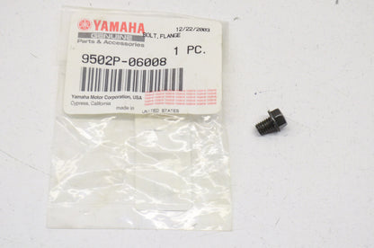 OEM Yamaha 9502P-06008-00 Flange Bolt NOS