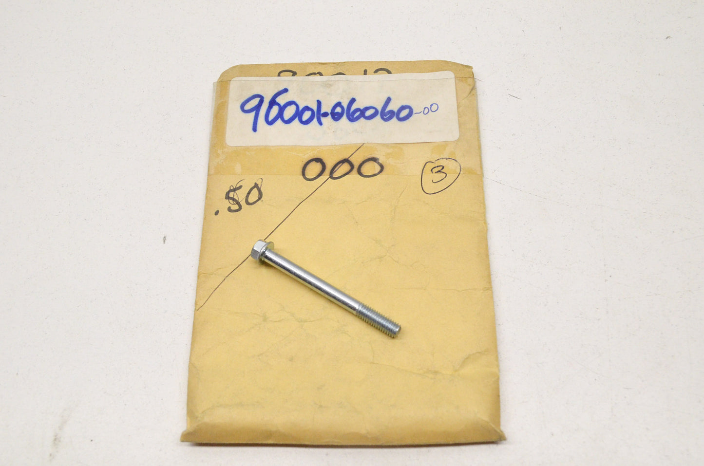 OEM Honda 96001-06060-00 Flange Bolt (6X60) NOS