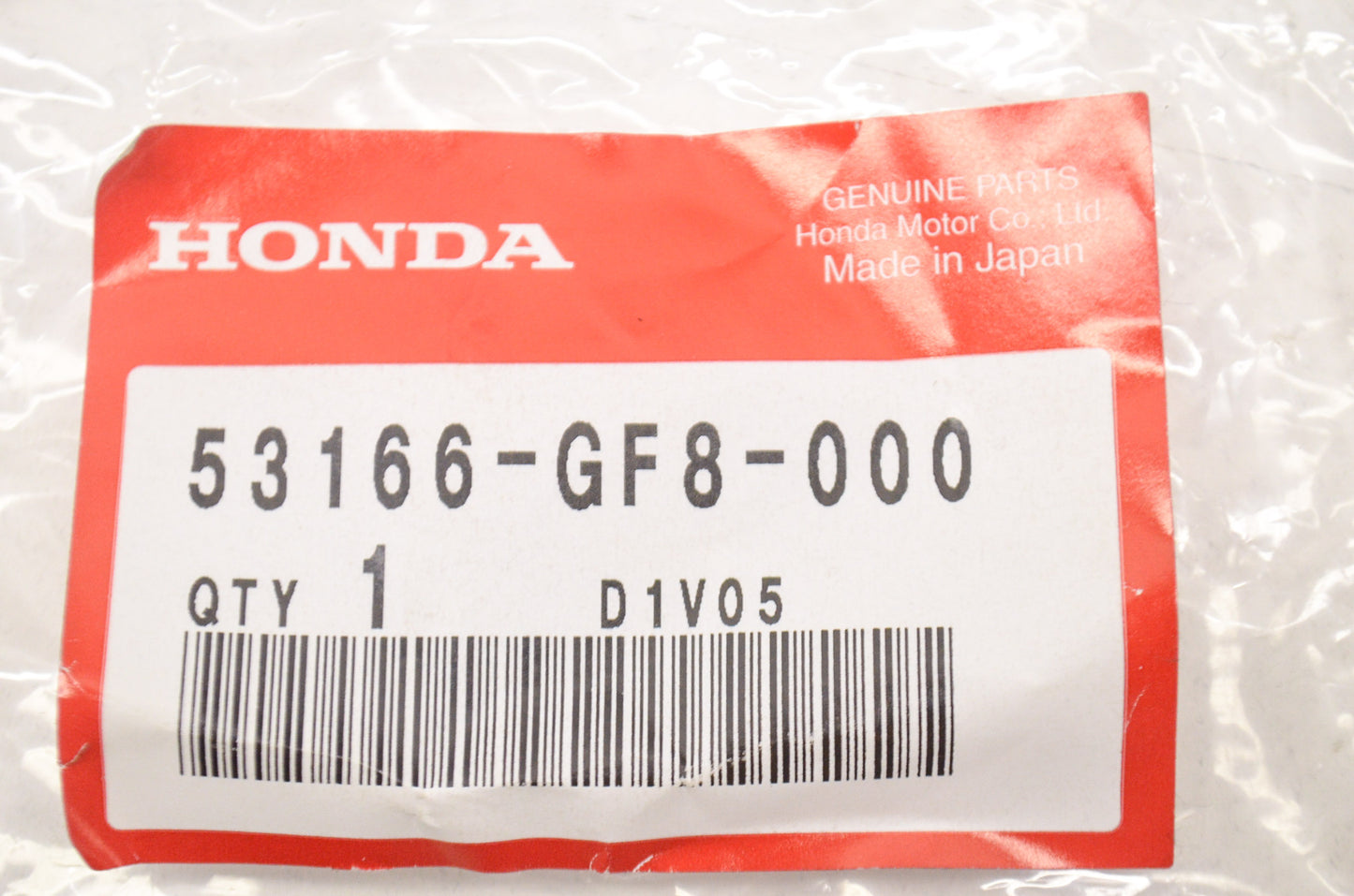 OEM Honda 53166-GF8-000 Left Handle Grip NOS