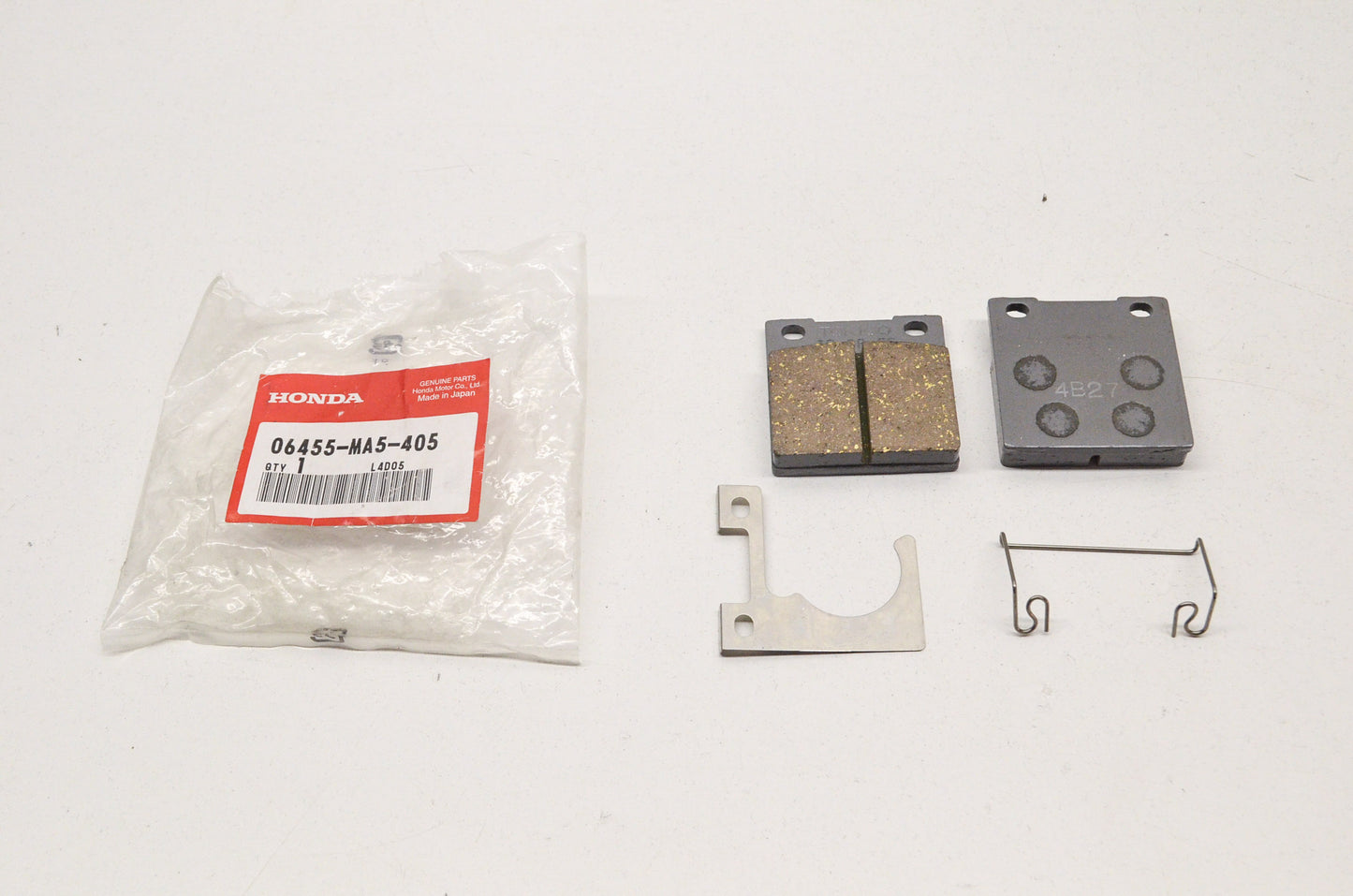 OEM Honda 06455-MA5-405 Brake Pad Kit NOS