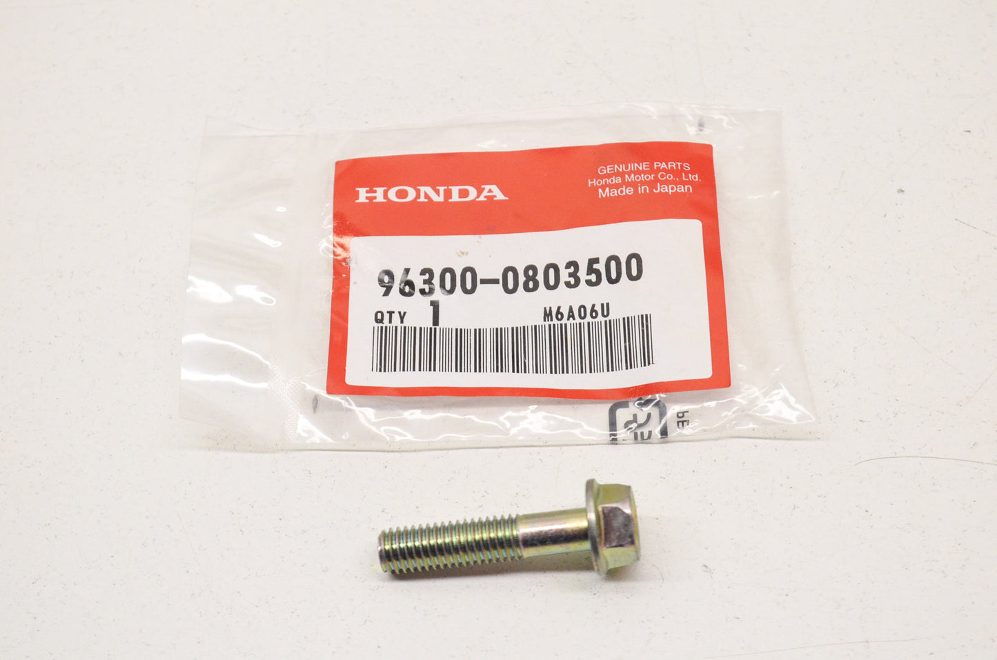 OEM Honda 96300-08035-00 Flange Bolt (8X35) NOS