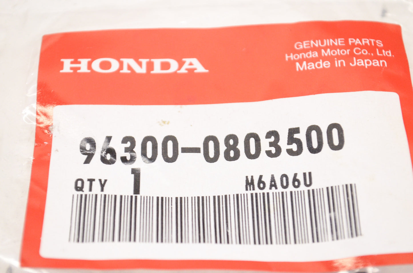 OEM Honda 96300-08035-00 Flange Bolt (8X35) NOS