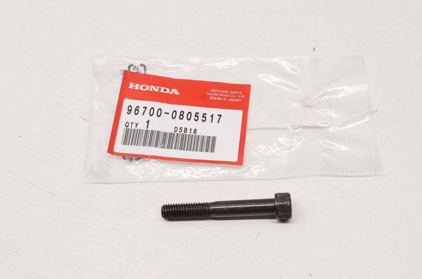 OEM Honda 96700-08055-17 Socket Bolt (8X55) NOS