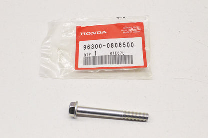 OEM Honda 96300-08065-00 Flange Bolt (8X65) NOS