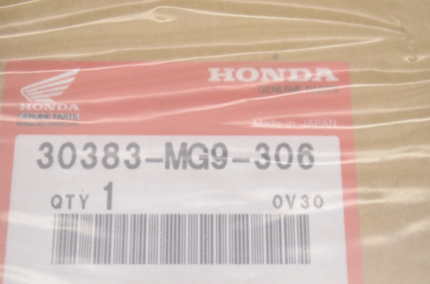 OEM Honda 30383-MG9-306 Gasket NOS