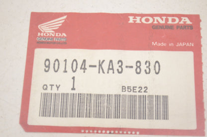 OEM Honda 90104-KA3-830 Flange Bolt (8X124) NOS