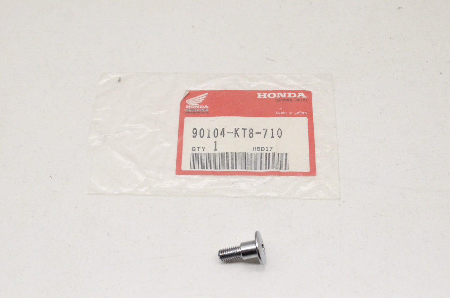 OEM Honda 90104-KT8-710 Special Screw (6X8) NOS