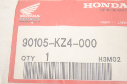 OEM Honda 90105-KZ4-000 Disk Bolt 6x17 NOS