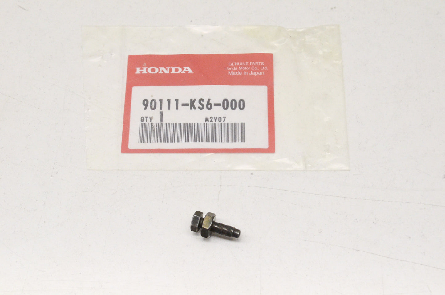 OEM Honda 90111-KS6-000 Adjuster Bolt Set NOS