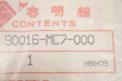 OEM Honda 90016-MC7-000 Special Bolt (6X60) NOS