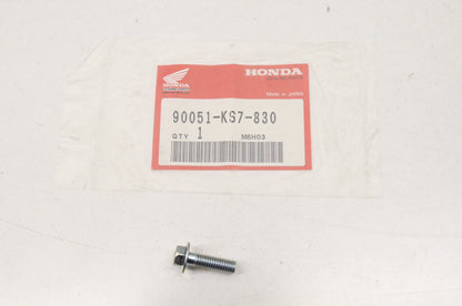 OEM Honda 90051-KS7-830 Flange Bolt (6X20) NOS