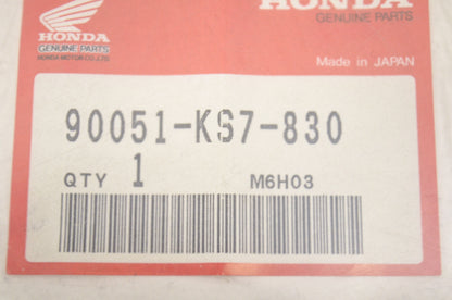 OEM Honda 90051-KS7-830 Flange Bolt (6X20) NOS