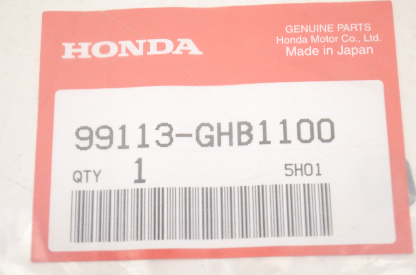 OEM Honda 99113-GHB-1100 Main Jet #110 NOS