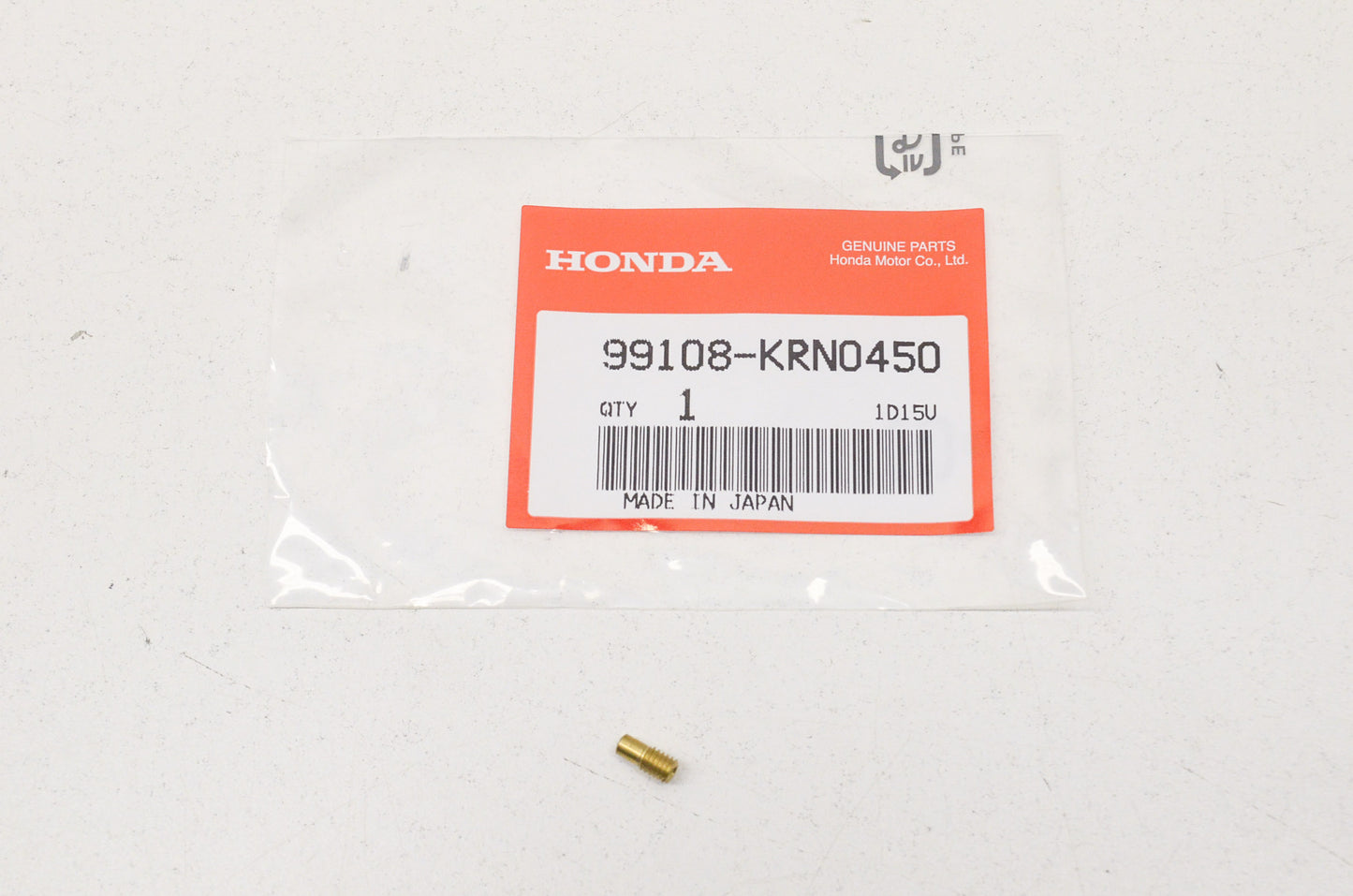 OEM Honda 99108-KRN-0450 Leak Jet (#45) NOS