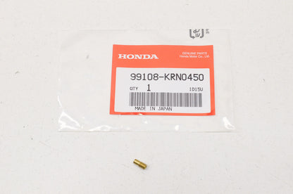 OEM Honda 99108-KRN-0450 Leak Jet (#45) NOS
