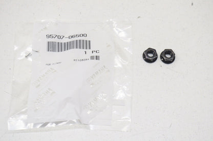 OEM Yamaha 95707-06500-00 Flange Nut (4MV) Qty 2 NOS