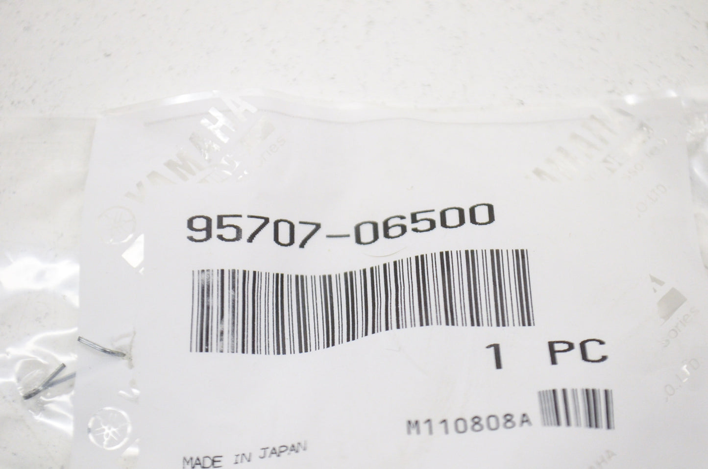 OEM Yamaha 95707-06500-00 Flange Nut (4MV) Qty 2 NOS