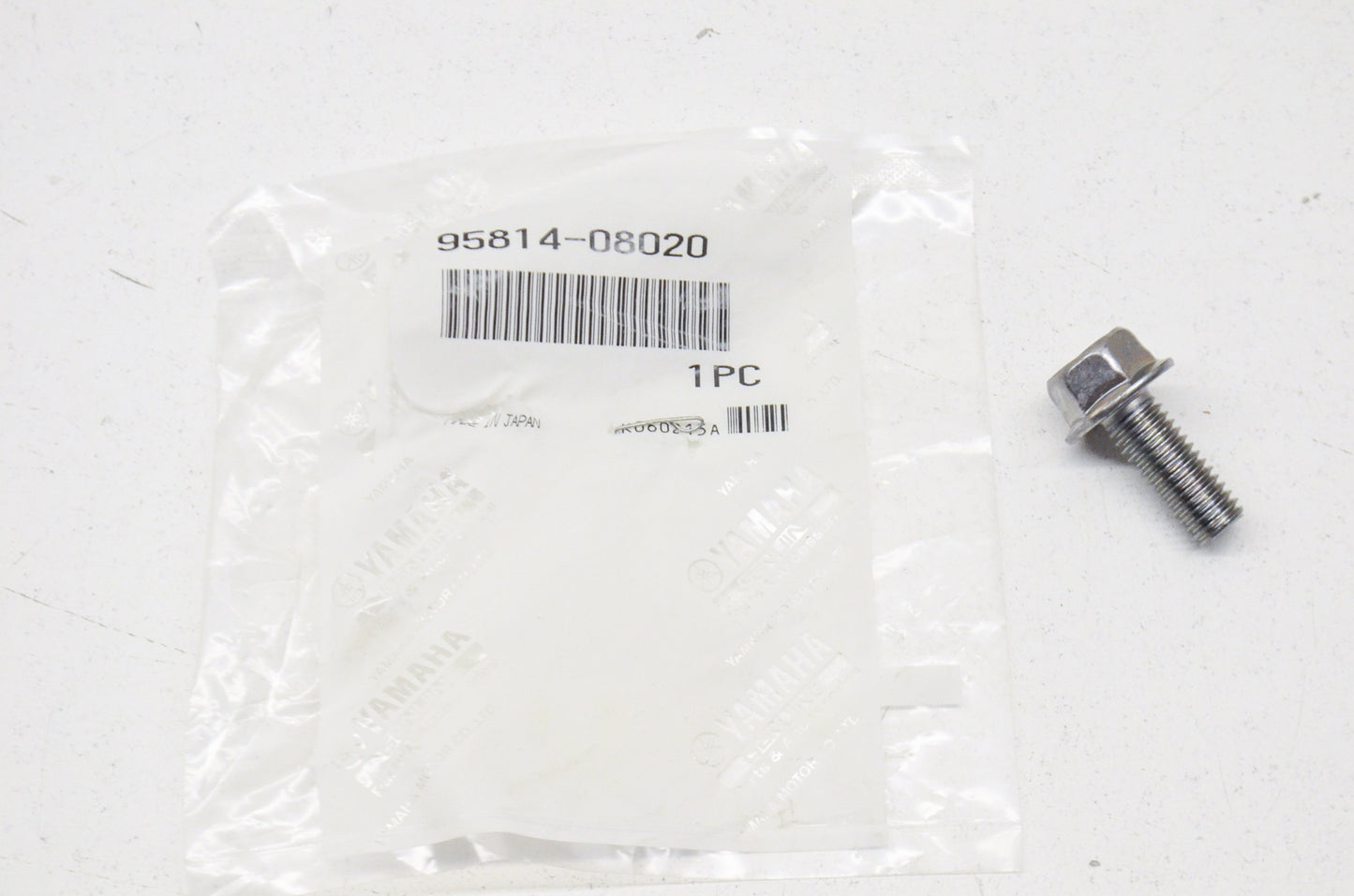 OEM Yamaha 95814-08020-00 Flange Bolt NOS