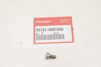 OEM Honda 92101-06012-0A Hex Bolt (6X12) NOS