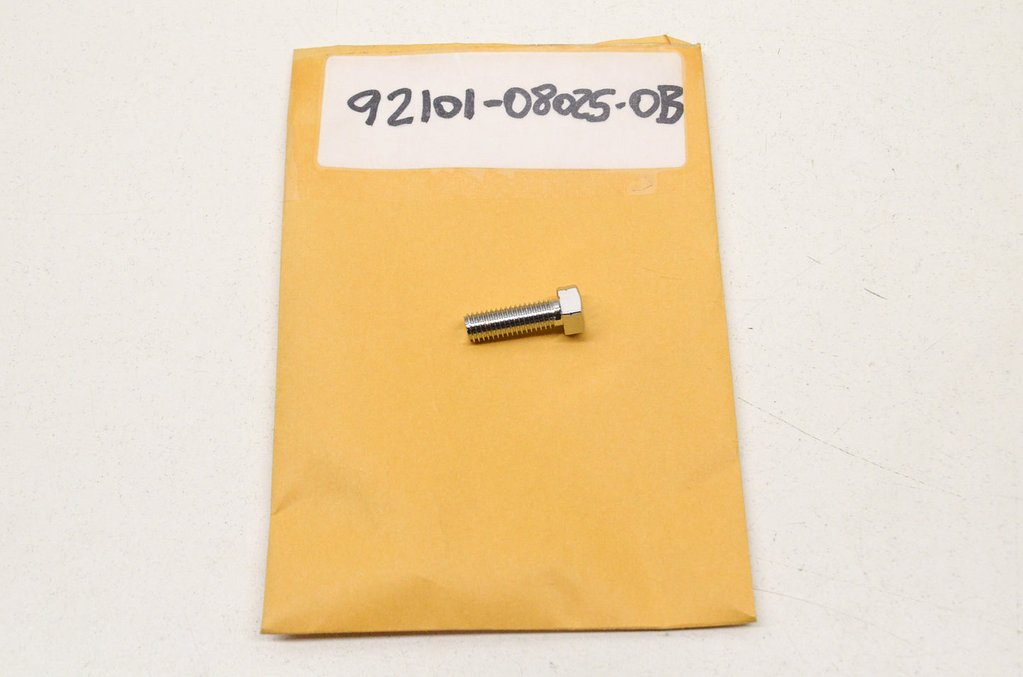 OEM Honda 92101-08025-0B Hex Bolt (8X25) NOS