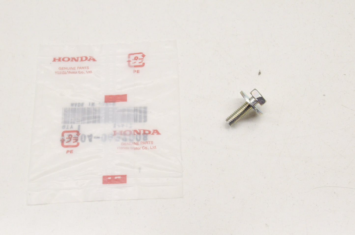 OEM Honda 93404-06020-08 Washer Bolt (6X20) NOS