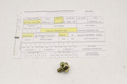 New OEM Honda Bolt and Washer NOS