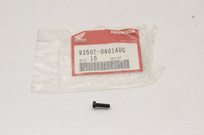 OEM Honda 93500-04014-0G Pan Screw (4X14) NOS
