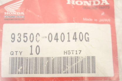OEM Honda 93500-04014-0G Pan Screw (4X14) NOS