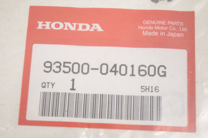 OEM Honda 93500-04016-0G Pan Screw (4X16) NOS