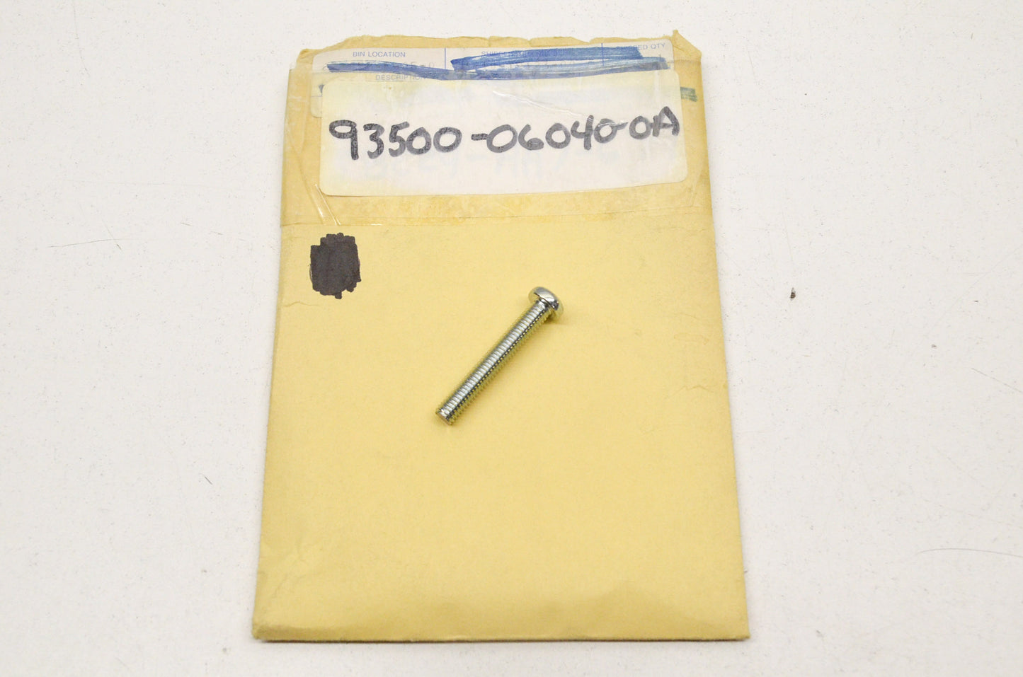 OEM Honda 93500-06040-0A Pan Screw (6X40) NOS