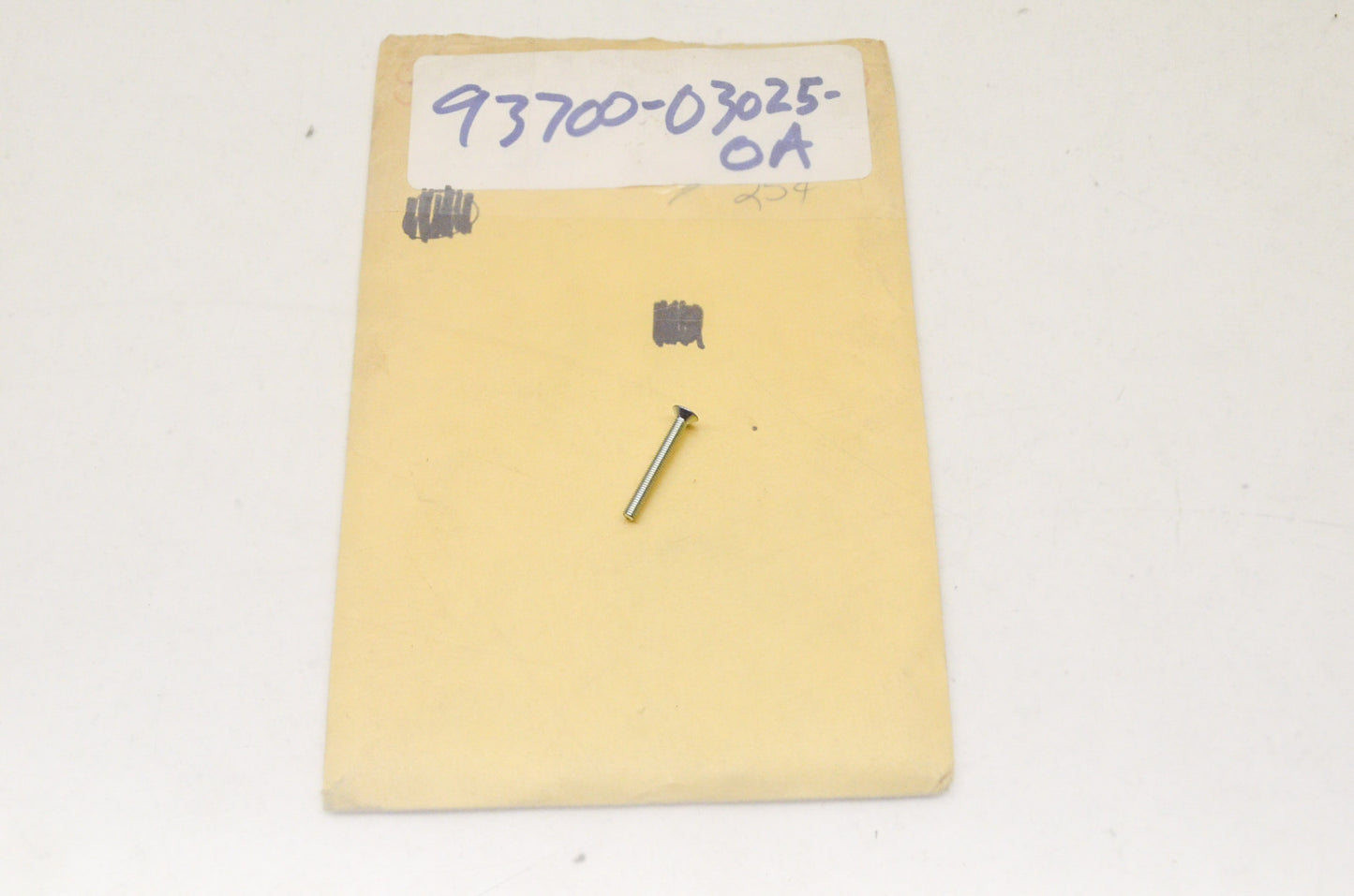 OEM Honda 93700-03025-0A Oval Screw (3X25) NOS