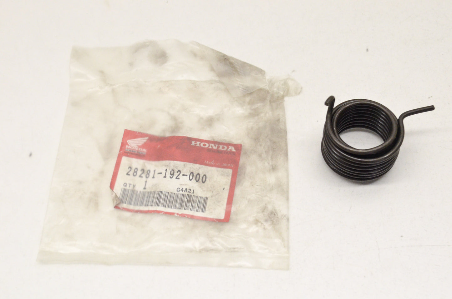 OEM Honda 28281-192-000 Kick Starter Spring NOS